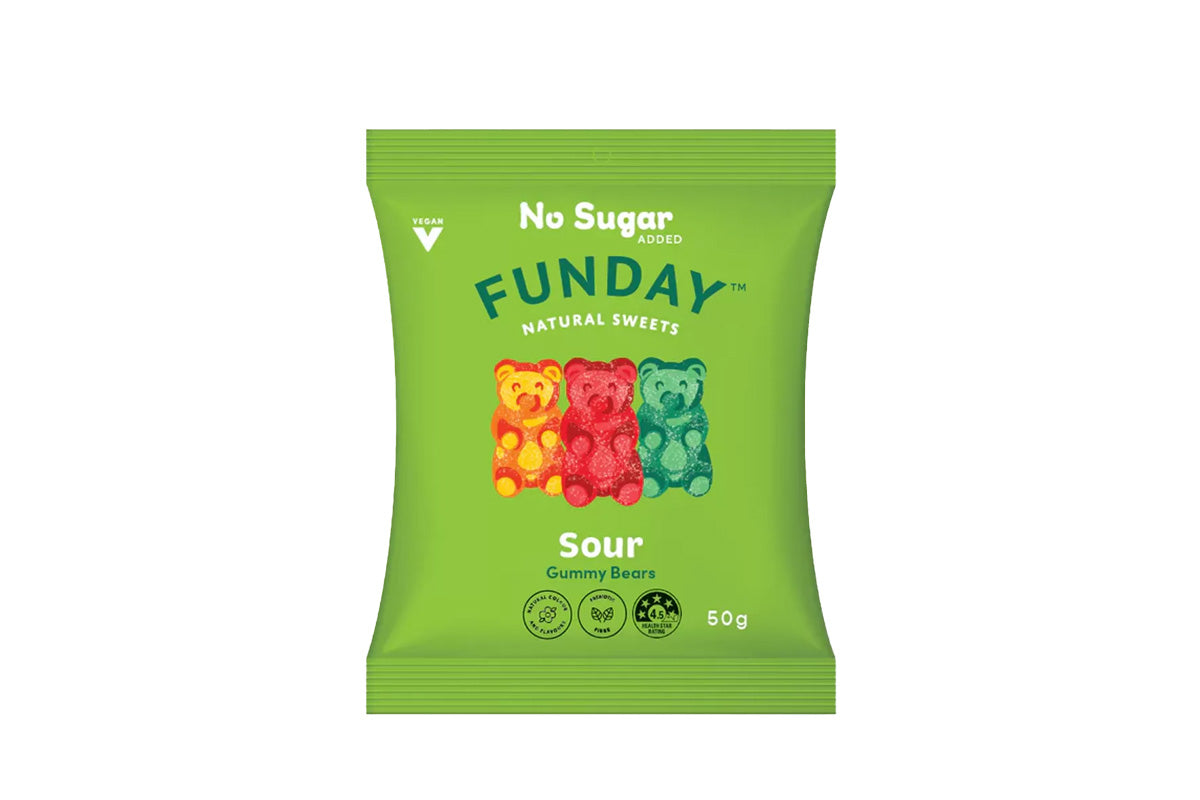 *本月優惠 任選2件 $60* FUNDAY 無添加糖酸熊仔糖